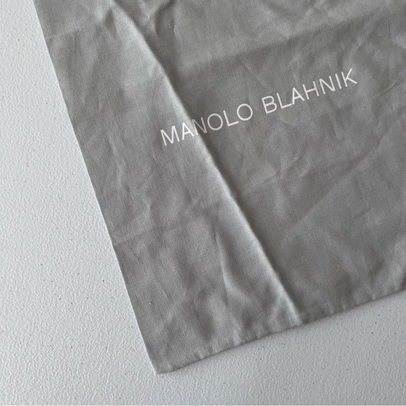 Manolo Blahnik Dust Bag Gray - Picture 2 of 4